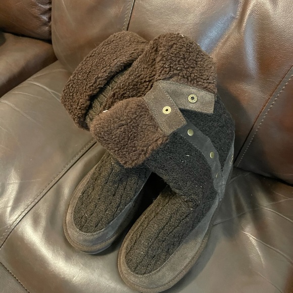 Sketcher knit and suede boots coco 7.5 - Picture 3 of 7